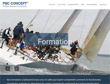 Tablet Screenshot of pbc-concept.com